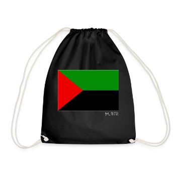 Flag M.972 (White) - Sac de sport léger - noir - Devant