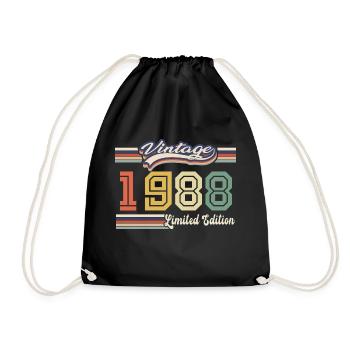 Cadeau D'anniversaire 1988 Génial Depuis 1988 vint - Sac de sport léger - noir - Devant