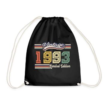 Cadeau D'anniversaire 1993 Génial Depuis 1993 vint - Sac de sport léger - noir - Devant