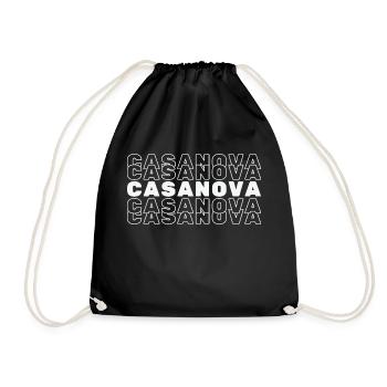 Casanova - Trend 2024 - Drawstring Bag - black - Front