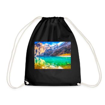 PARADIS ALPIN - Sac de sport léger - noir - Devant