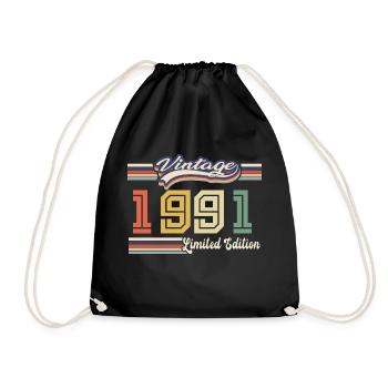 Cadeau D'anniversaire 1991 Génial Depuis 1991 vint - Sac de sport léger - noir - Devant