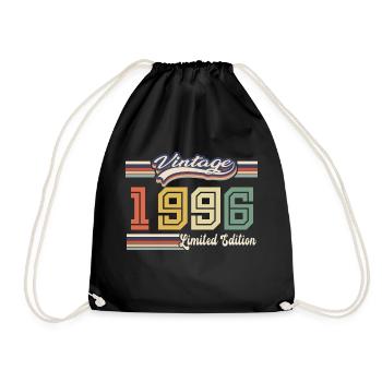 Cadeau D'anniversaire 1996 Génial Depuis 1996 vint - Sac de sport léger - noir - Devant