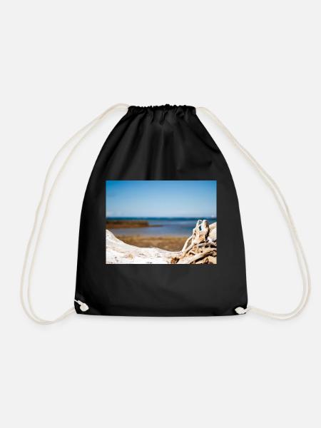 Beachlife - Turnbeutel - Schwarz
