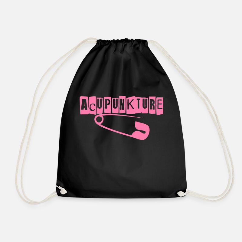 acupunkture - Sac de sport léger - noir