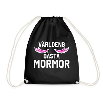 Världens bästa mormor - Sac de sport léger - noir - Devant