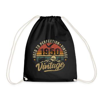 Millésime 1950 Born Legend Cadeau d’anniversaire - Sac de sport léger - noir - Devant