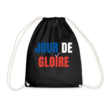 JOUR DE GLOIRE FRANCE SPORT - Sac de sport léger - noir - Devant