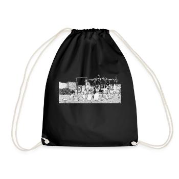 sound system 6 - Sac de sport léger - noir - Devant