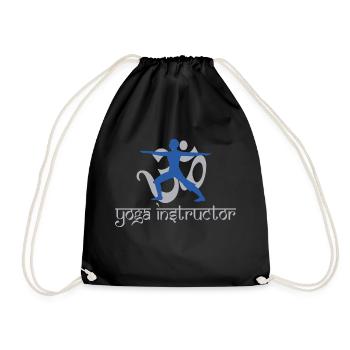Yoga Instructor - Sac de sport léger - noir - Devant