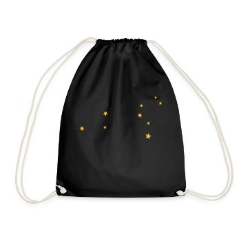 Leo constellation - Drawstring Bag - black - Front