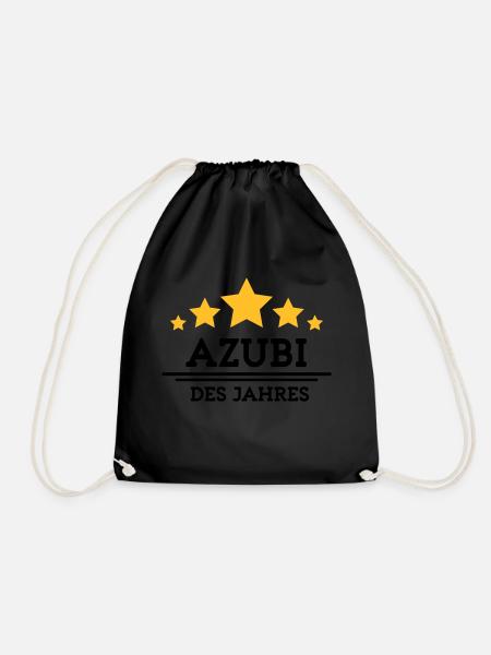 azubi des Jahres - Turnbeutel - Schwarz