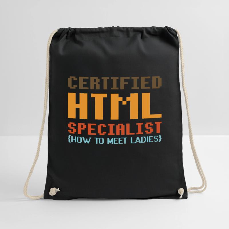 html Spruch Geschenk Informatik Party Flirt Code Turnbeutel