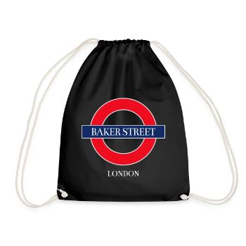 London souvenir - Drawstring Bag - black - Front