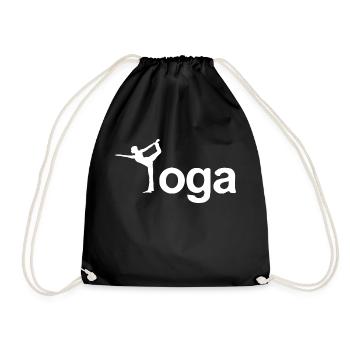 Yoga Pose Yogi - Sac de sport léger - noir - Devant
