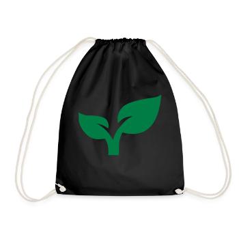 Plante - Sac de sport léger - noir - Devant