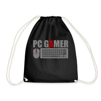 PC Gamer Souris Clavier Clavier Gaming Gaming - Sac de sport léger - noir - Devant