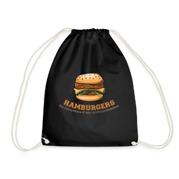 Tarantino Quotes - Big Kahuna - Drawstring Bag - black - Front