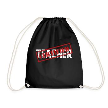 Teacher - Sac de sport léger - noir - Devant