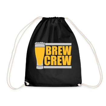 Brew Crew Beer Glass Disant - Sac de sport léger - noir - Devant