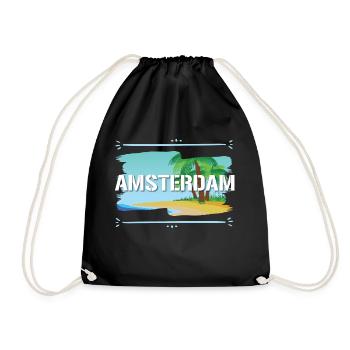 Amsterdam - Sac de sport léger - noir - Devant