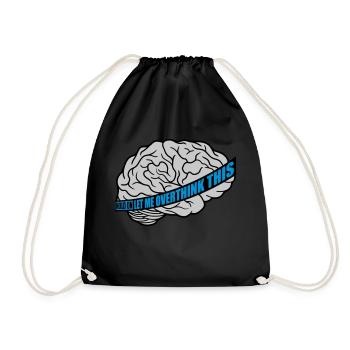 Permettez-moi d’exagérer - Sac de sport léger - noir - Devant