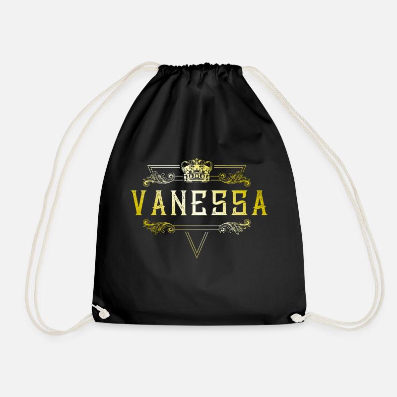 Vanessa - Turnbeutel - Schwarz