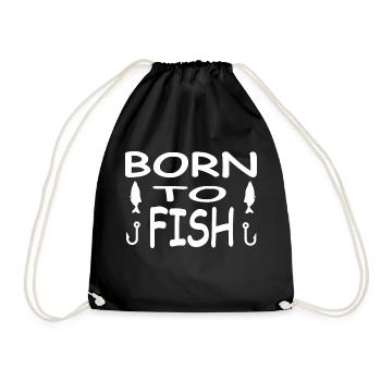 Pêche - Sac de sport léger - noir - Devant