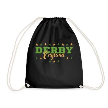 Derby - Drawstring Bag - black - Front