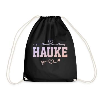 Jennifer - Drawstring Bag - black - Front