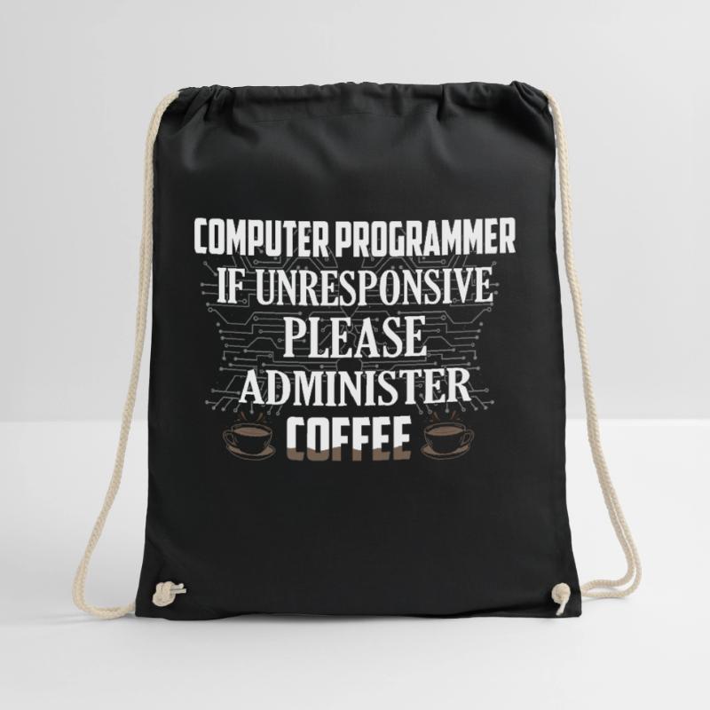 Computer Programmer Coding Software Turnbeutel