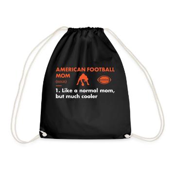 Sport Maman Définition Football américain - Sac de sport léger - noir - Devant