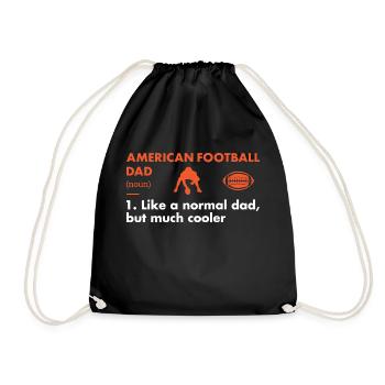Sport Dad Définition Football américain - Sac de sport léger - noir - Devant