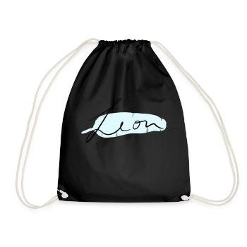 Leon - Drawstring Bag - black - Front