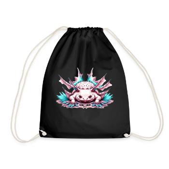 Axolotl - Sac de sport léger - noir - Devant