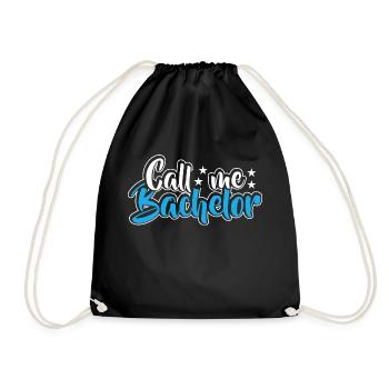 Bachelor Passed Graduation Doctorate Graduation - Drawstring Bag - black - Front
