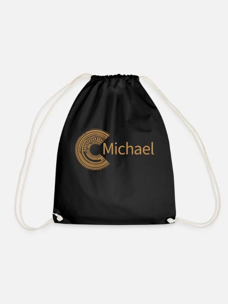 Für Michael - Turnbeutel - Schwarz