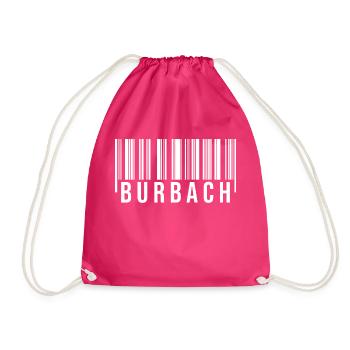 Burbach Westerwald - Turnbeutel - Fuchsia - Vorne