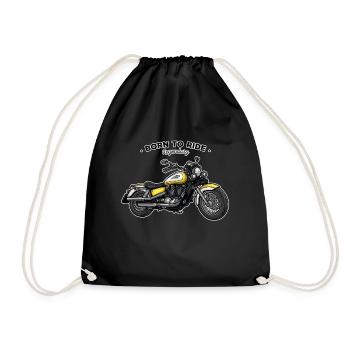 Chopper // Moto - Sac de sport léger - noir - Devant