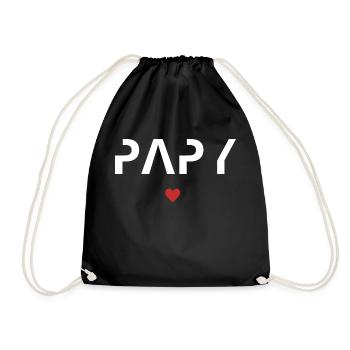 Cadeau meilleur papy - Sac de sport léger - noir - Devant