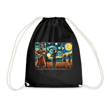 Dance Design - Perfect Gift for Dancers! - Drawstring Bag - black - Front