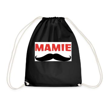 MAMIE - Sac de sport léger - noir - Devant