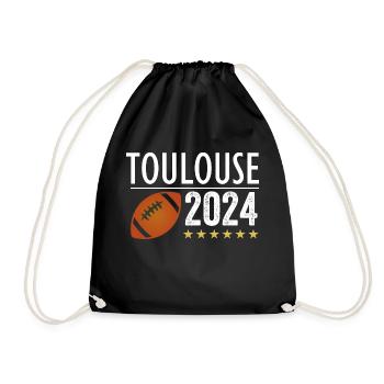 Toulouse Rugby 6 Etoiles Sport Fierté - Sac de sport léger - noir - Devant