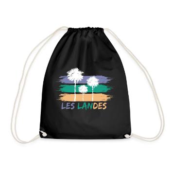 020s LES LANDES3 - Sac de sport léger - noir - Devant
