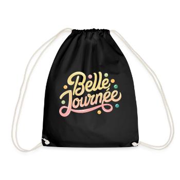 Belle journée - Sac de sport léger - noir - Devant