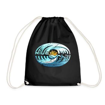 Roulez et détendez-vous - Sac de sport léger - noir - Devant