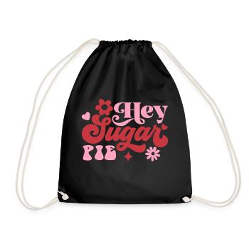 Hey Sugar Pie - Sac de sport léger - noir - Devant