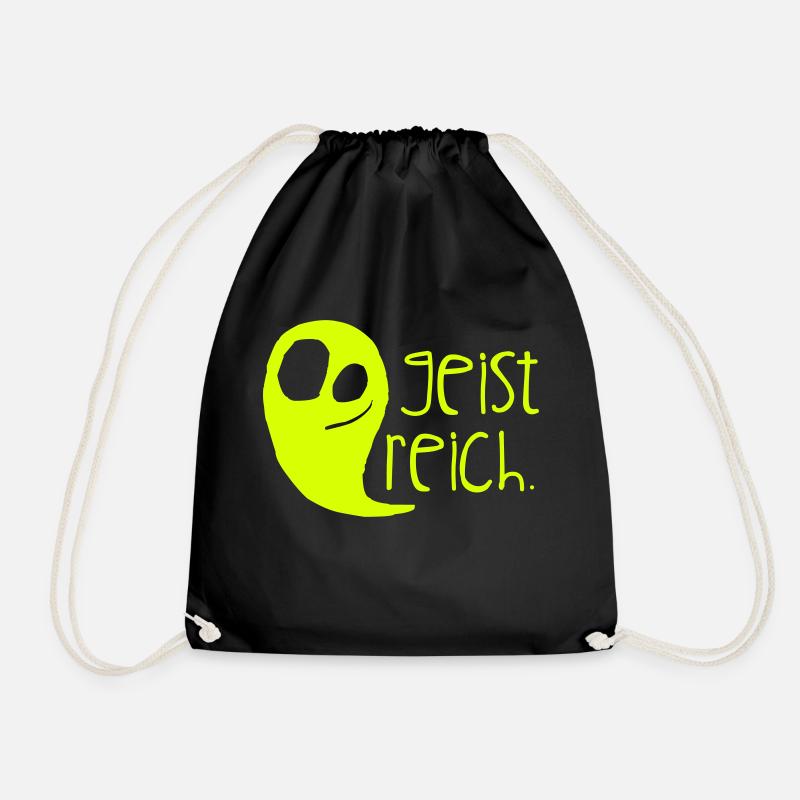 Geistreich. - Turnbeutel - Schwarz