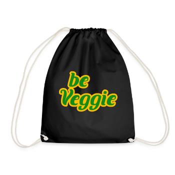 Végétalien, Légumes, Légumes, Fruits, Légumes, Geschennk - Sac de sport léger - noir - Devant