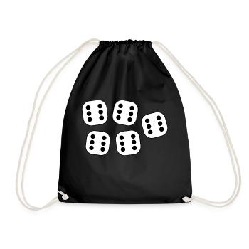 30 years birthday - Drawstring Bag - black - Front